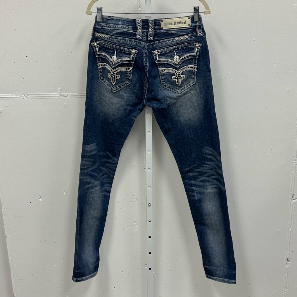 Y2K Rock‎ Revival Women’s Etty Skinny Stretch Jean Etty S12 W28 - Picture 3 of 15